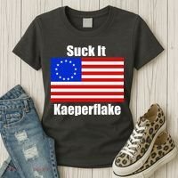 Suck It Kaeperflake Betsy Ross Flag Women's T-Shirt thumb 3