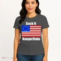 Suck It Kaeperflake Betsy Ross Flag Women's T-Shirt thumb 4