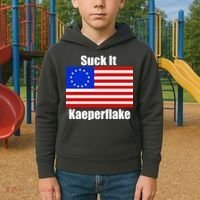 Suck It Kaeperflake Betsy Ross Flag Kids Hoodie thumb 2