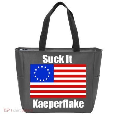 Suck It Kaeperflake Betsy Ross Flag Tote Bag