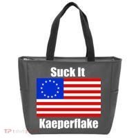 Suck It Kaeperflake Betsy Ross Flag Tote Bag thumb 0