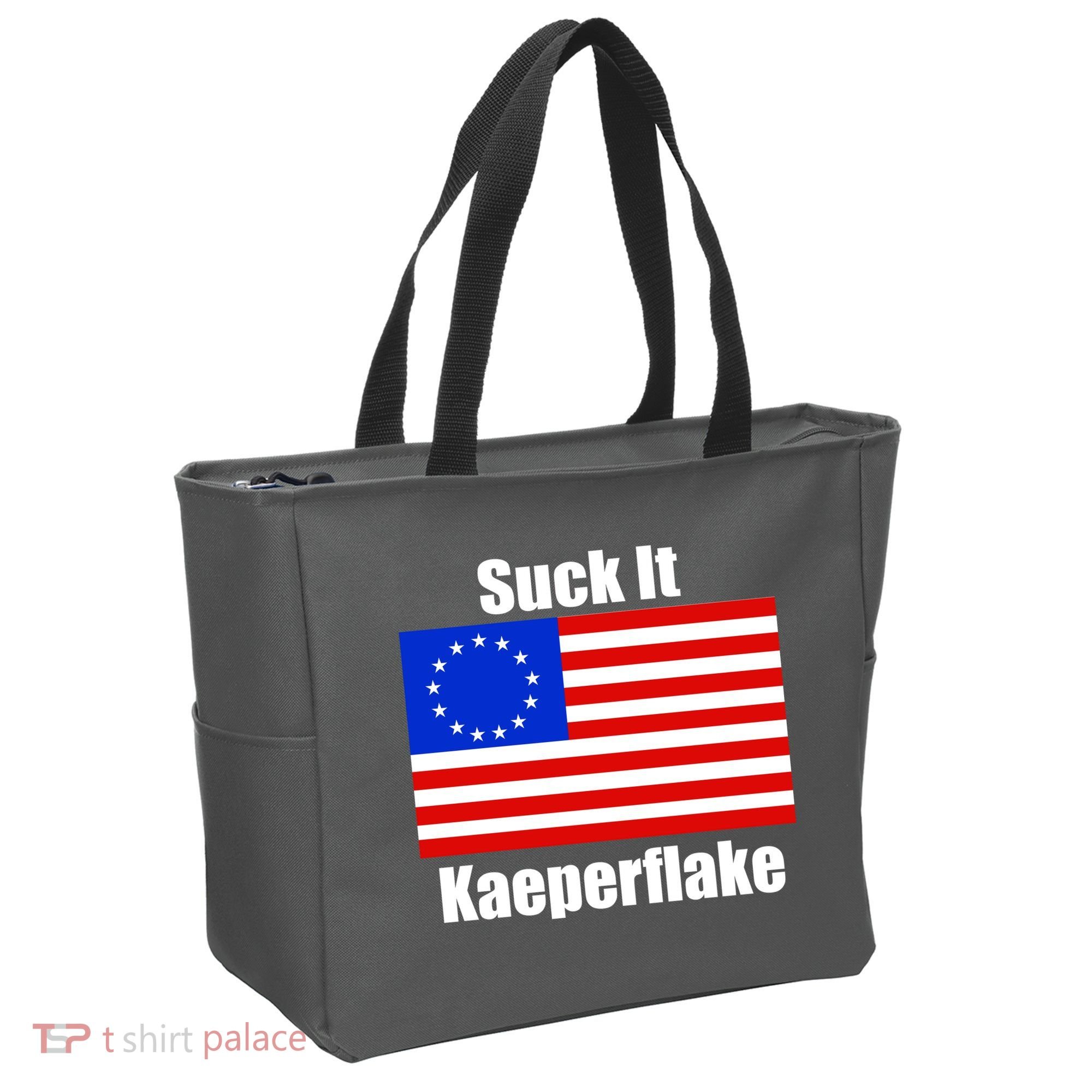 Suck It Kaeperflake Betsy Ross Flag Tote Bag