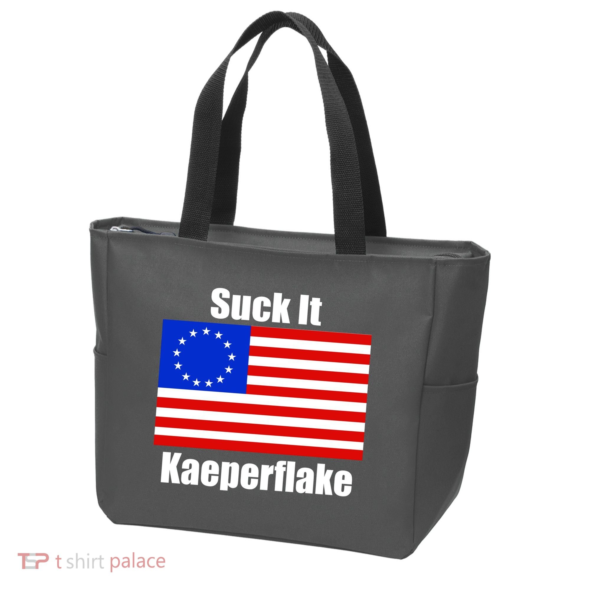 Suck It Kaeperflake Betsy Ross Flag Tote Bag