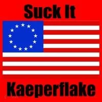 Suck It Kaeperflake Betsy Ross Flag Santa Hat thumb 1