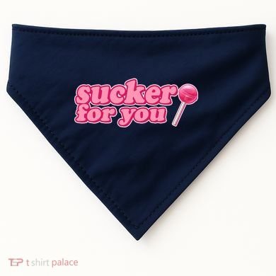 Sucker For You Lolipop USA-Made Doggie Bandana