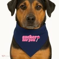 Sucker For You Lolipop USA-Made Doggie Bandana thumb 1