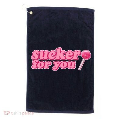 Sucker For You Lolipop Golf Towel