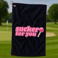 Sucker For You Lolipop Golf Towel thumb 1