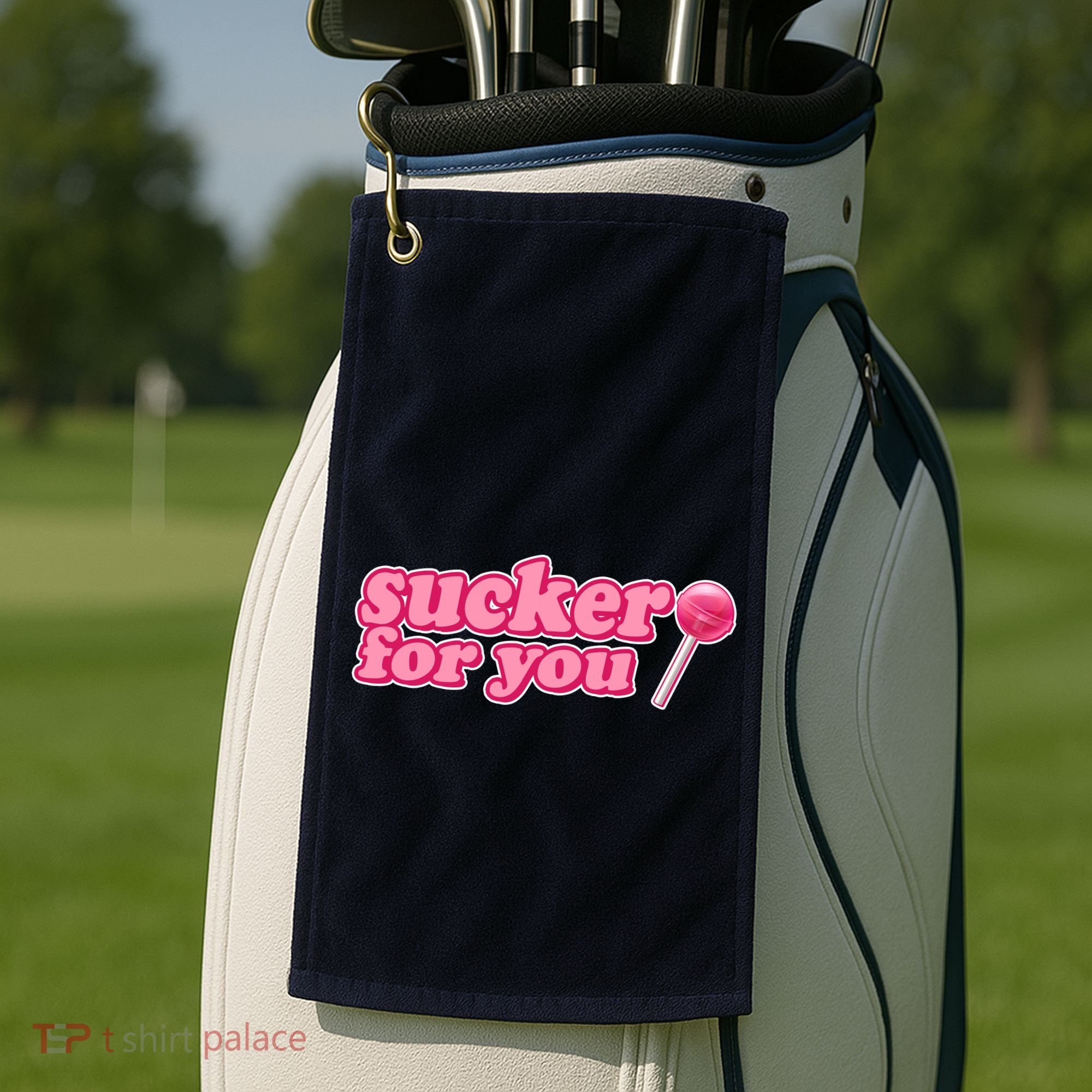 Sucker For You Lolipop Golf Towel
