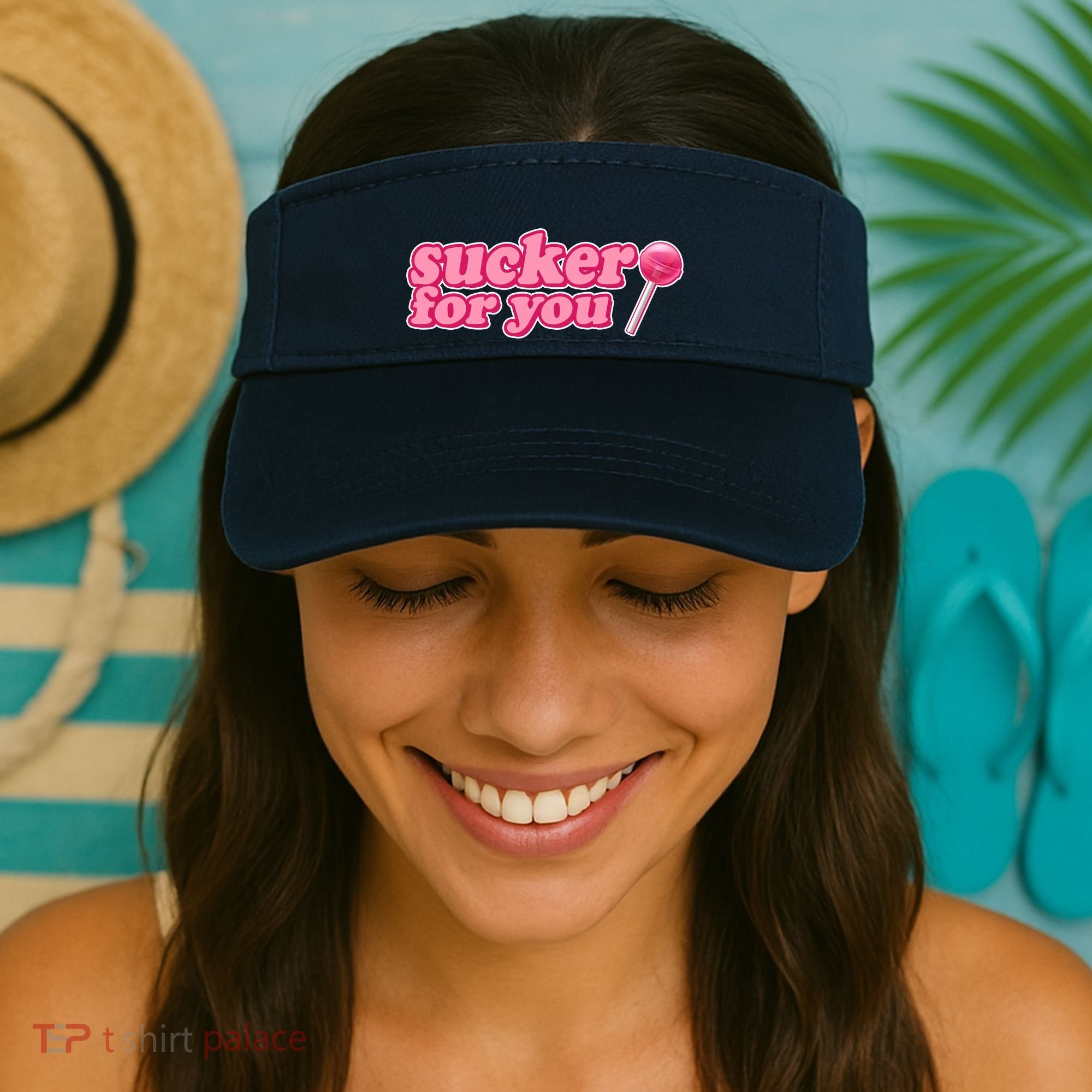 Sucker For You Lolipop Visor