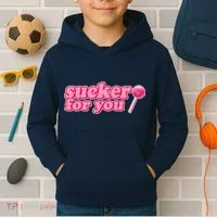 Sucker For You Lolipop Kids Hoodie thumb 2