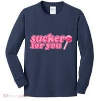 Sucker For You Lolipop Kids Long Sleeve Shirt thumb 0