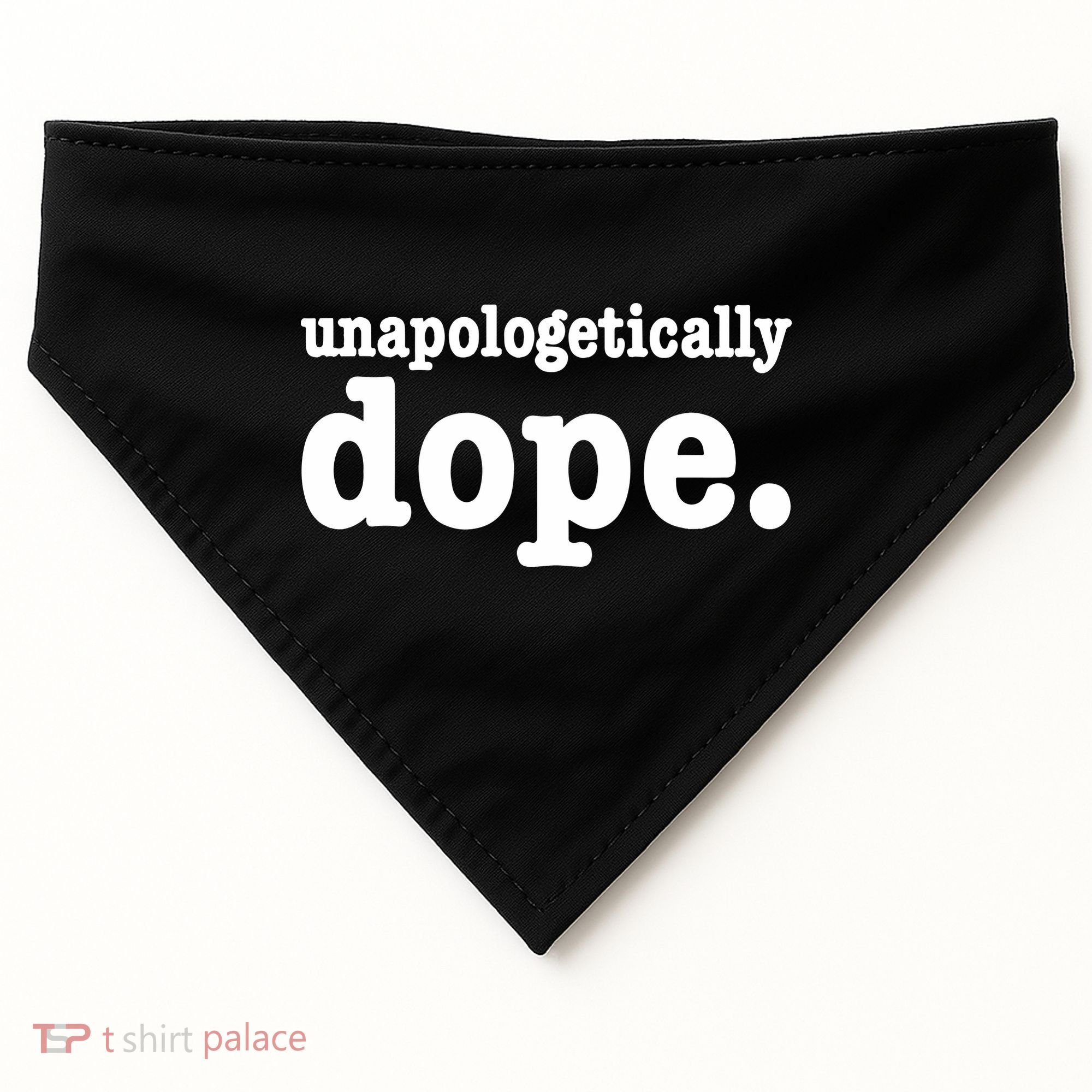 Shannon Unapologetically Dope USA-Made Doggie Bandana