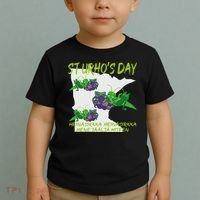 St Urhos Day Grasshopper Grapes Vineyard Gift Minnesota Map Toddler T-Shirt thumb 2