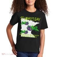 St Urhos Day Grasshopper Grapes Vineyard Gift Minnesota Map Kids T-Shirt thumb 2