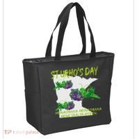St Urhos Day Grasshopper Grapes Vineyard Gift Minnesota Map Tote Bag thumb 2