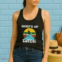 SurfS Up Dude Women's Tank Top thumb 2