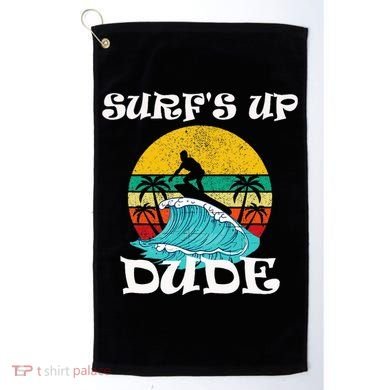 SurfS Up Dude Golf Towel