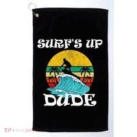 SurfS Up Dude Golf Towel thumb 0