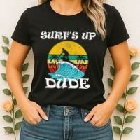 SurfS Up Dude Women's T-Shirt thumb 2