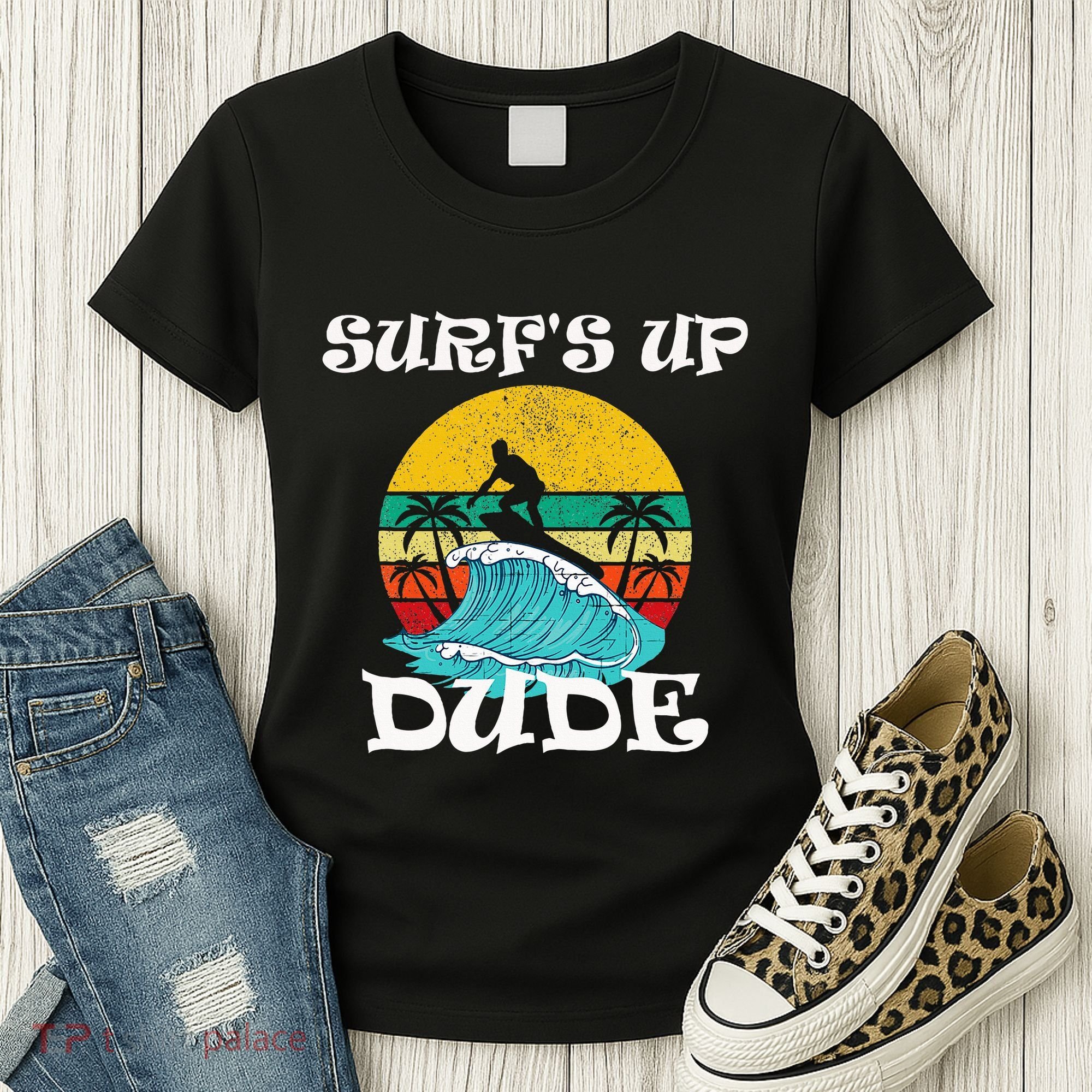 SurfS Up Dude Women's T-Shirt