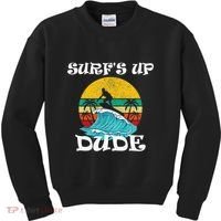 SurfS Up Dude Kids Sweatshirt thumb 0