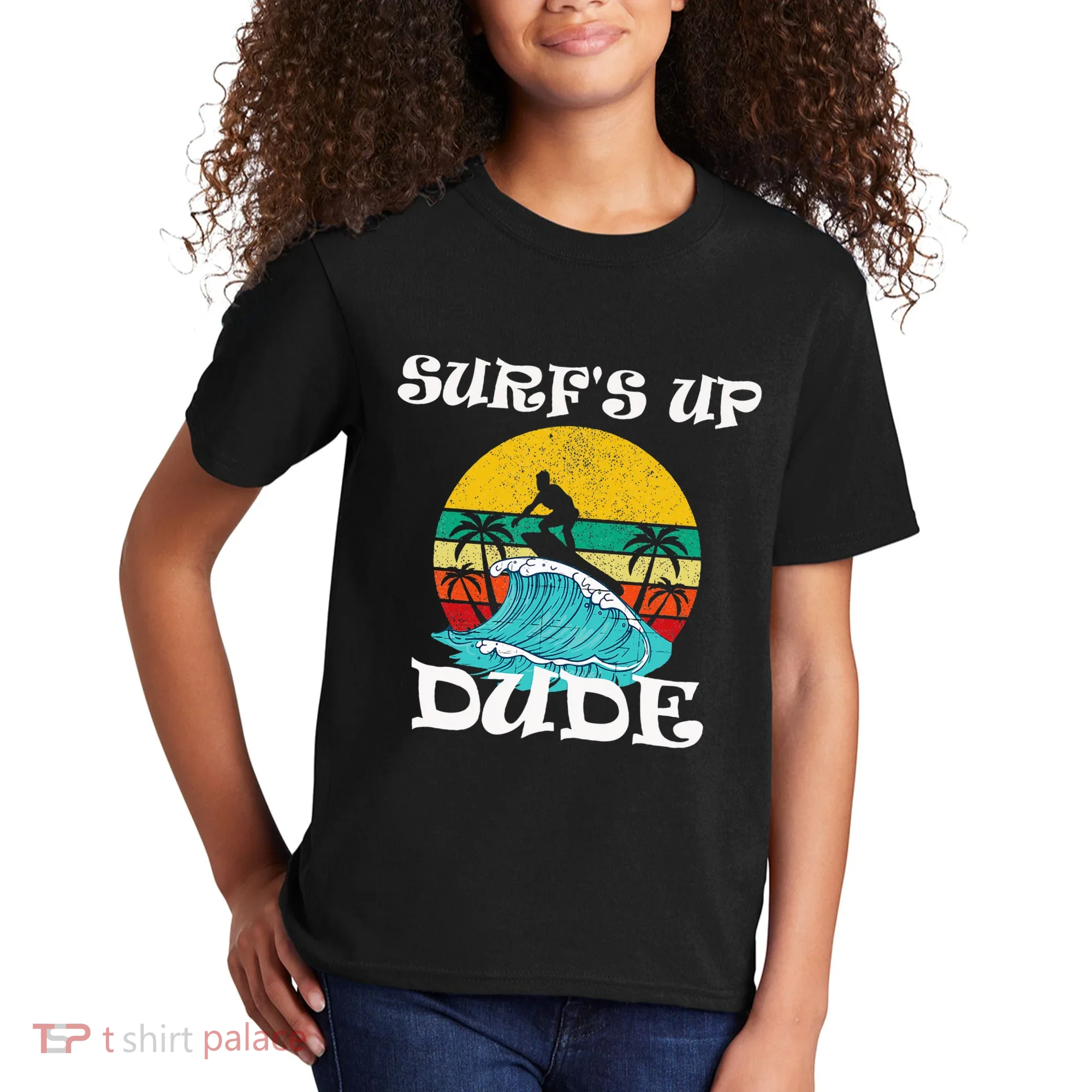 SurfS Up Dude Kids T-Shirt