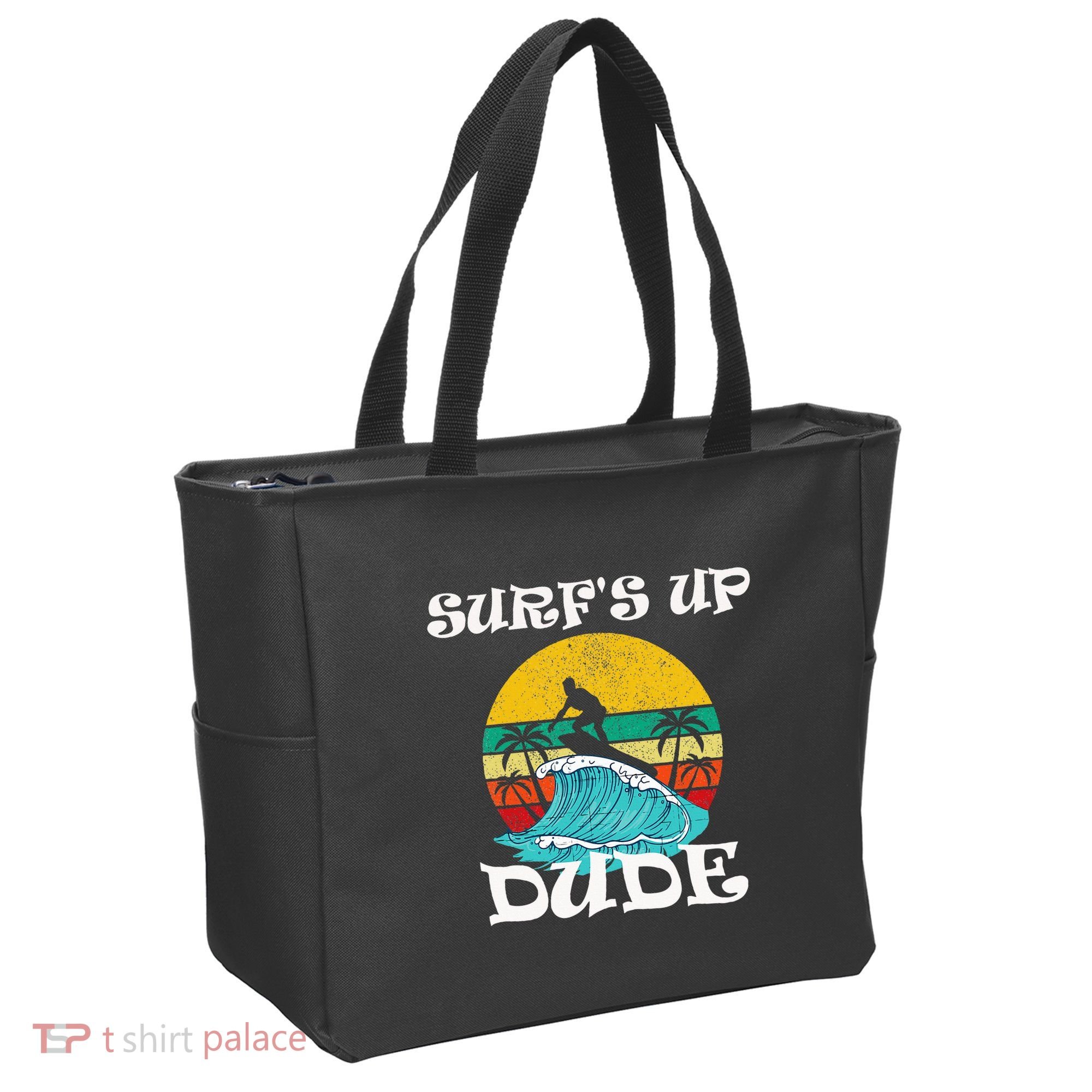 SurfS Up Dude Tote Bag