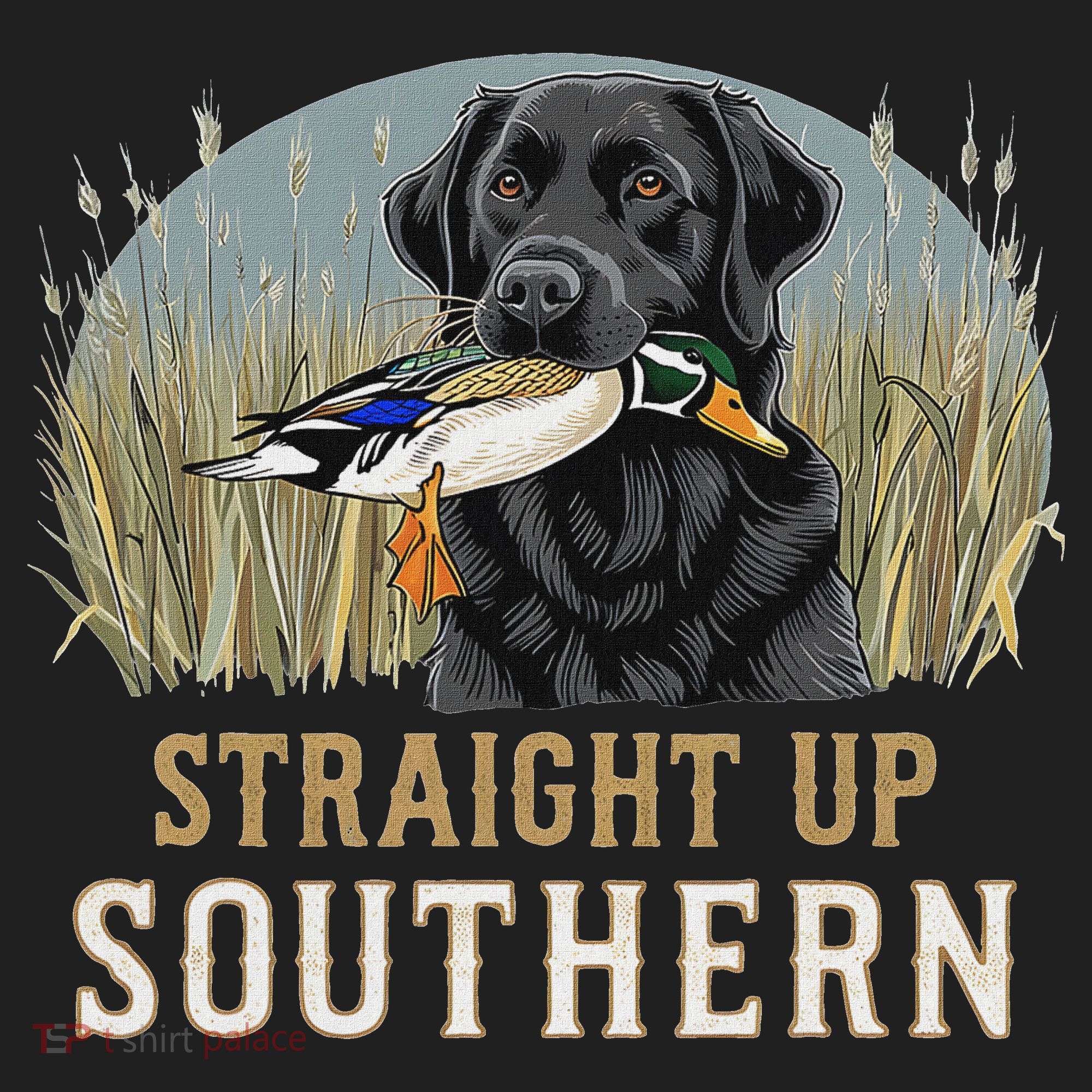 Straight Up Dog Hunting Duck Southern Hunting Women's Sweatshirt