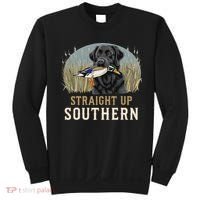 Straight Up Dog Hunting Duck Southern Hunting Sweatshirt thumb 0