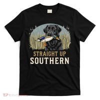 Straight Up Dog Hunting Duck Southern Hunting T-Shirt thumb 0