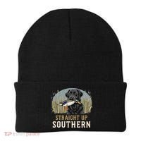 Straight Up Dog Hunting Duck Southern Hunting Beanie thumb 0