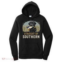 Straight Up Dog Hunting Duck Southern Hunting Women's Hoodie thumb 0