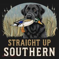 Straight Up Dog Hunting Duck Southern Hunting Women's Hoodie thumb 2