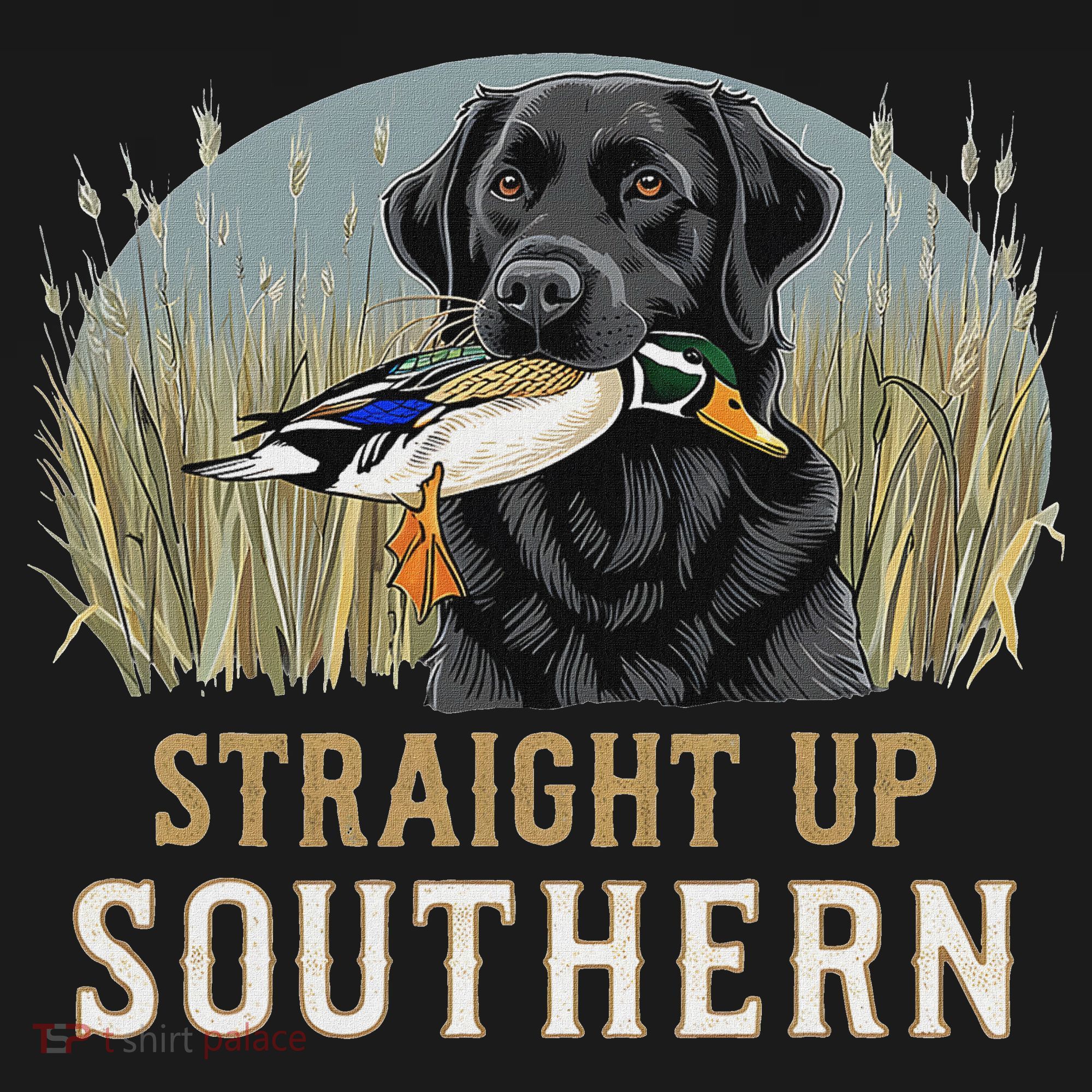 Straight Up Dog Hunting Duck Southern Hunting Women's Hoodie