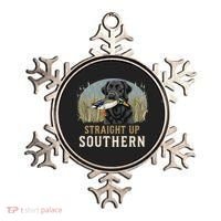 Straight Up Dog Hunting Duck Southern Hunting Ornament thumb 0