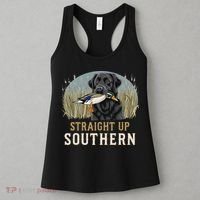 Straight Up Dog Hunting Duck Southern Hunting Women's Tank Top thumb 3