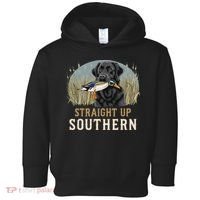 Straight Up Dog Hunting Duck Southern Hunting Toddler Hoodie thumb 0