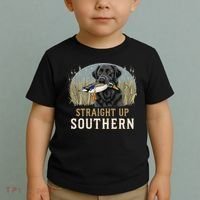 Straight Up Dog Hunting Duck Southern Hunting Toddler T-Shirt thumb 2