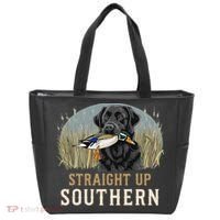 Straight Up Dog Hunting Duck Southern Hunting Tote Bag thumb 0