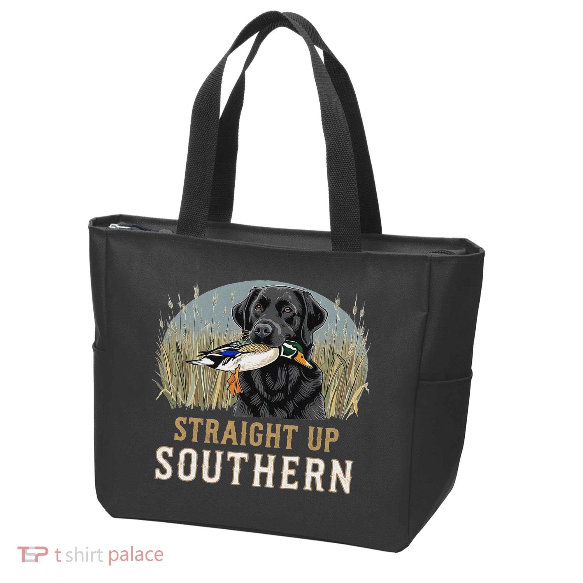 Straight Up Dog Hunting Duck Southern Hunting Tote Bag