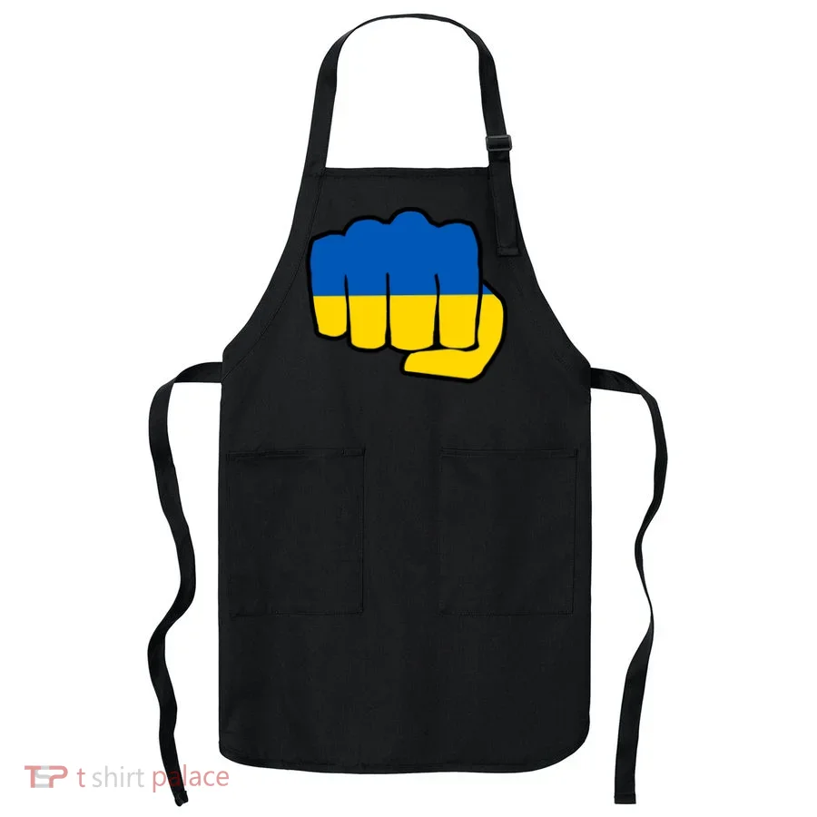 Support Ukraine Flag Fist Apron