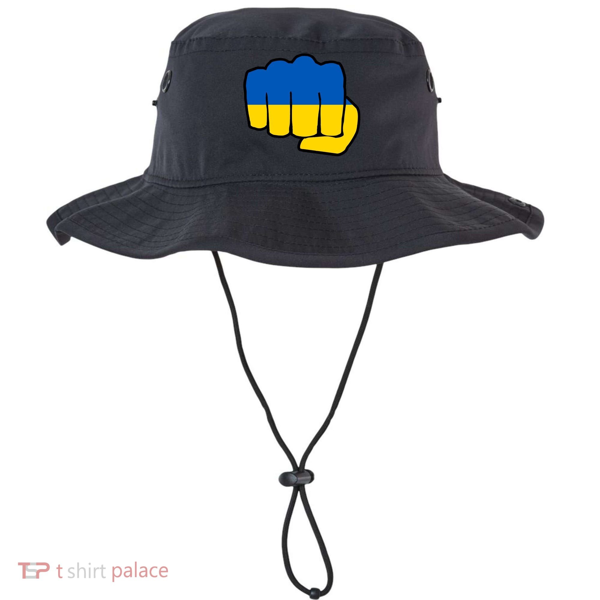 Support Ukraine Flag Fist Bucket Hat