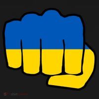 Support Ukraine Flag Fist Pajama Set thumb 2
