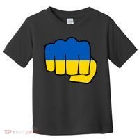 Support Ukraine Flag Fist Toddler T-Shirt thumb 0