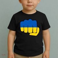 Support Ukraine Flag Fist Toddler T-Shirt thumb 2