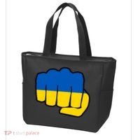 Support Ukraine Flag Fist Tote Bag thumb 3