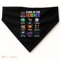 Stand Up For Science Is Life Magic Is Real USA-Made Doggie Bandana thumb 0