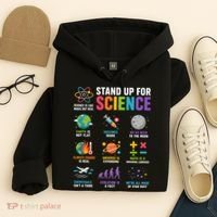 Stand Up For Science Is Life Magic Is Real Hoodie thumb 4