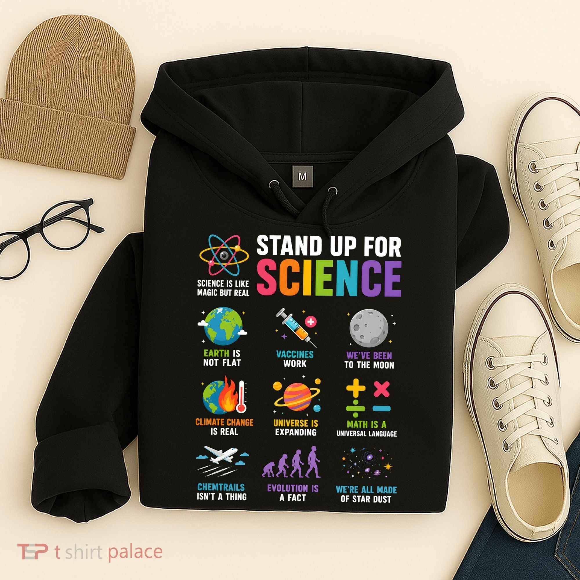 Stand Up For Science Is Life Magic Is Real Hoodie